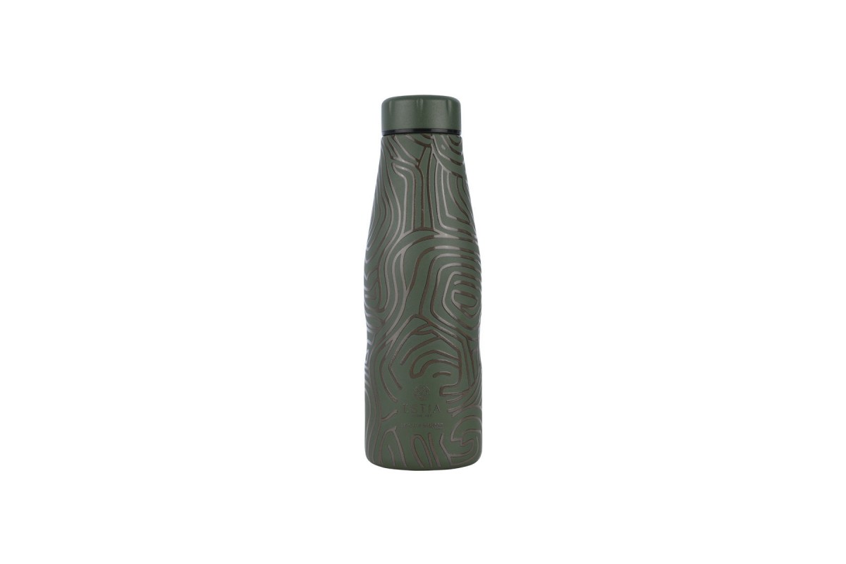 ESTIA ΘΕΡΜΟΣ TRAVEL FLASK SAVE THE AEGEAN 500ml OLIVE FLOW