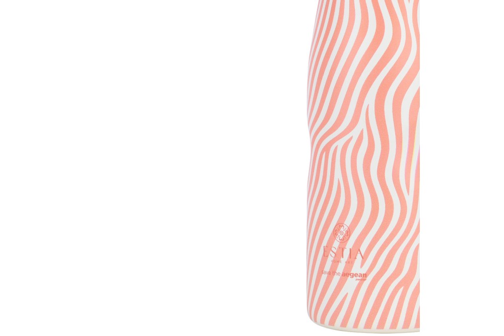 ESTIA ΘΕΡΜΟΣ TRAVEL FLASK SAVE THE AEGEAN 500ml SOFT RIPPLE