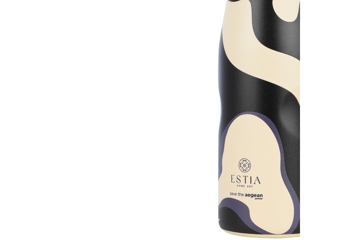 ESTIA ΘΕΡΜΟΣ TRAVEL FLASK SAVE THE AEGEAN 500ml BOLD DRIFT ESTIA ΘΕΡΜΟΣ TRAVEL FLASK SAVE THE AEGEAN 500ml BOLD DRIFT
