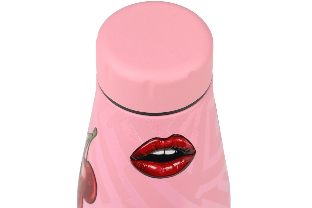 ESTIA ΘΕΡΜΟΣ TRAVEL FLASK SAVE THE AEGEAN 500ml BLUSH POP ESTIA ΘΕΡΜΟΣ TRAVEL FLASK SAVE THE AEGEAN 500ml BLUSH POP