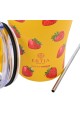 ESTIA ΘΕΡΜΟΣ COFFEE MUG SAVE THE AEGEAN 350ml BERRY BRIGHT ESTIA ΘΕΡΜΟΣ COFFEE MUG SAVE THE AEGEAN 350ml BERRY BRIGHT