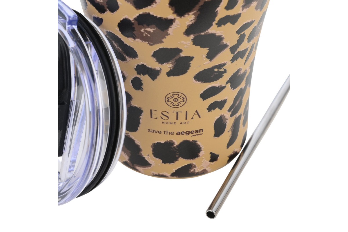 ESTIA ΘΕΡΜΟΣ COFFEE MUG SAVE THE AEGEAN 350ml SPOTTED PROWL ESTIA ΘΕΡΜΟΣ COFFEE MUG SAVE THE AEGEAN 350ml SPOTTED PROWL