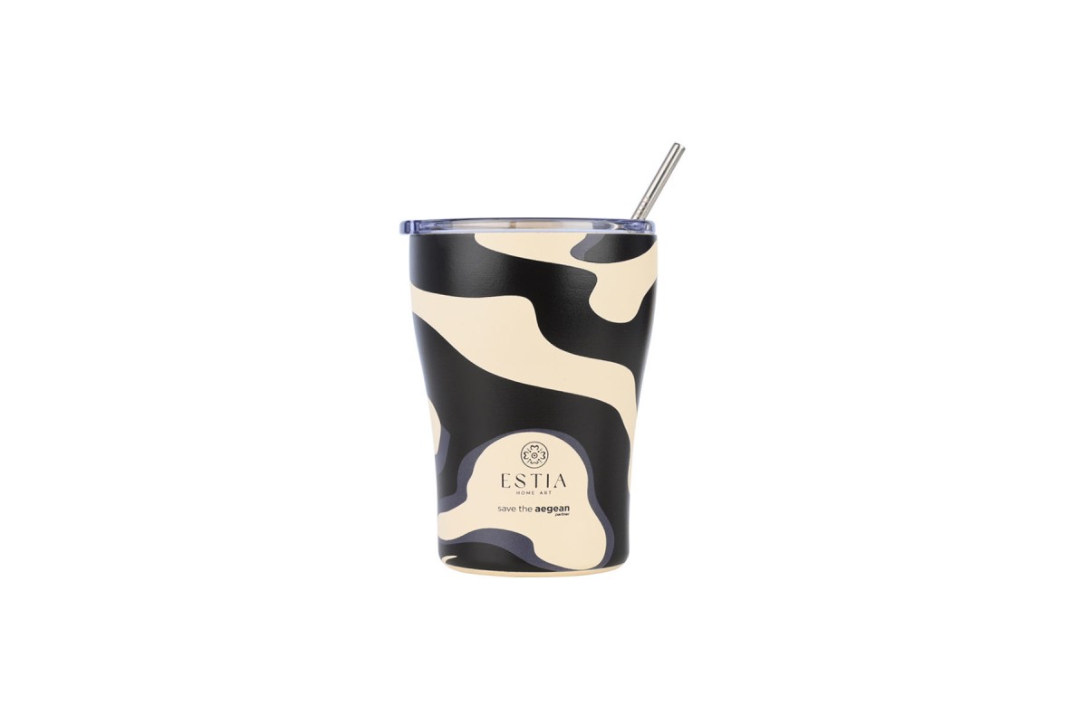 ESTIA ΘΕΡΜΟΣ COFFEE MUG SAVE THE AEGEAN 350ml BOLD DRIFT