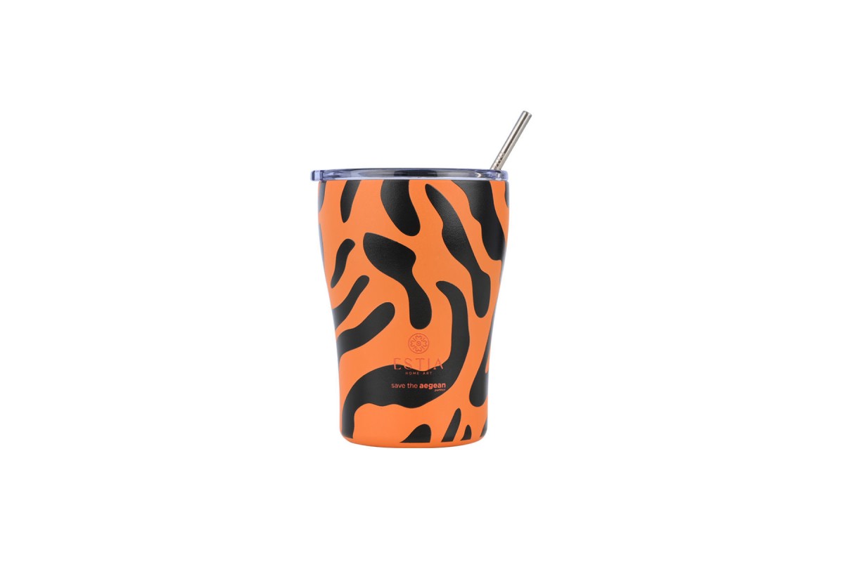 ESTIA ΘΕΡΜΟΣ COFFEE MUG SAVE THE AEGEAN 350ml WILD CLAW
