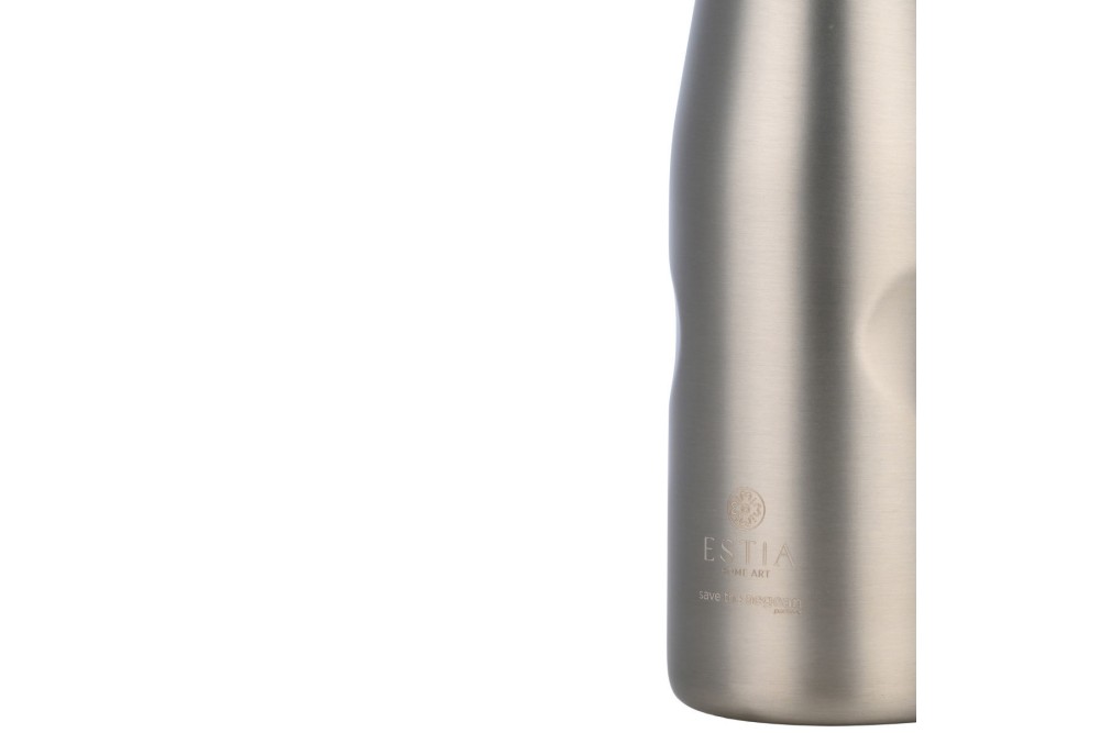 ESTIA ΘΕΡΜΟΣ TRAVEL FLASK SAVE THE AEGEAN 500ml STEEL FLOW