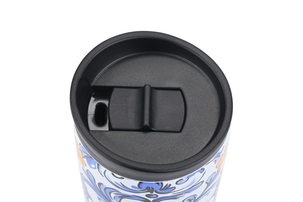 ESTIA ΘΕΡΜΟΣ TRAVEL MUG SAVE THE AEGEAN 350ml AMALFI COAST