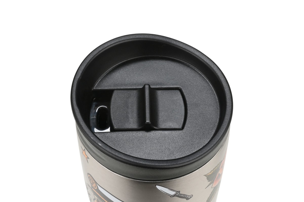ESTIA ΘΕΡΜΟΣ TRAVEL MUG SAVE THE AEGEAN 350ml OLD SCHOOL INK ESTIA ΘΕΡΜΟΣ TRAVEL MUG SAVE THE AEGEAN 350ml OLD SCHOOL INK