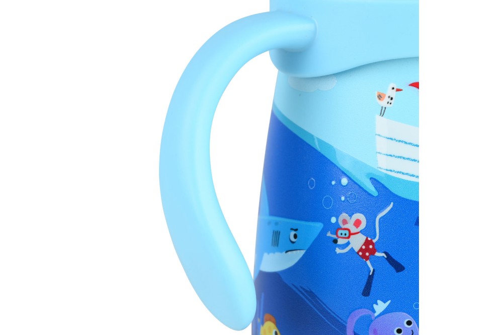 ESTIA ΘΕΡΜΟΣ ΠΑΙΔΙΚΟ BUBBLE BOTTLE SAVE THE AEGEAN 300ml OCEAN PLAY