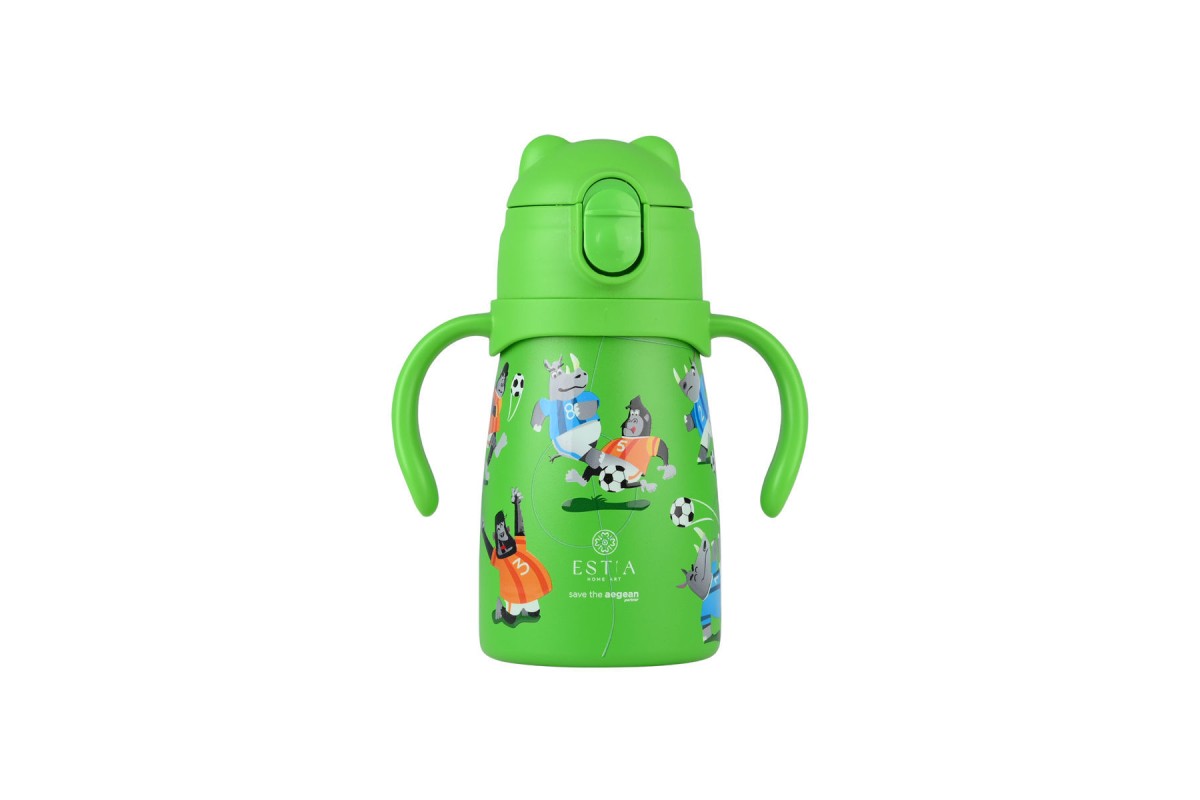 ESTIA ΘΕΡΜΟΣ ΠΑΙΔΙΚΟ BUBBLE BOTTLE SAVE THE AEGEAN 300ml JUNGLE KICK