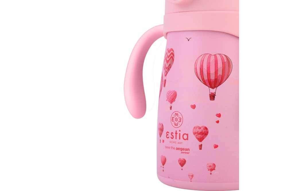ESTIA ΘΕΡΜΟΣ ΠΑΙΔΙΚΟ BUBBLE BOTTLE SAVE THE AEGEAN 300ml LOVE ASCEND