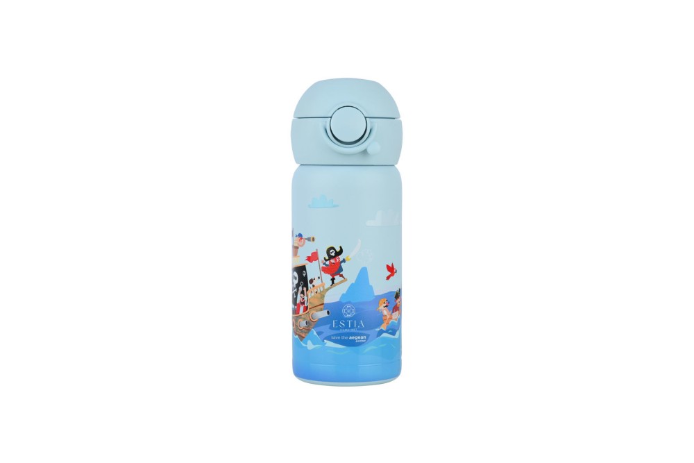 ESTIA ΘΕΡΜΟΣ ΠΑΙΔΙΚΟ WONDER BOTTLE SAVE THE AEGEAN 350ml TREASURE QUEST