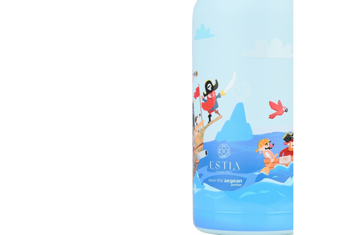 ESTIA ΘΕΡΜΟΣ ΠΑΙΔΙΚΟ WONDER BOTTLE SAVE THE AEGEAN 350ml TREASURE QUEST