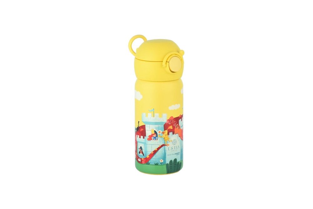 ESTIA ΘΕΡΜΟΣ ΠΑΙΔΙΚΟ WONDER BOTTLE SAVE THE AEGEAN 350ml FORTRESS DRAGON