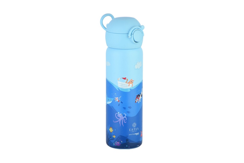 ESTIA ΘΕΡΜΟΣ ΠΑΙΔΙΚΟ WONDER BOTTLE SAVE THE AEGEAN 500ml OCEAN PLAY