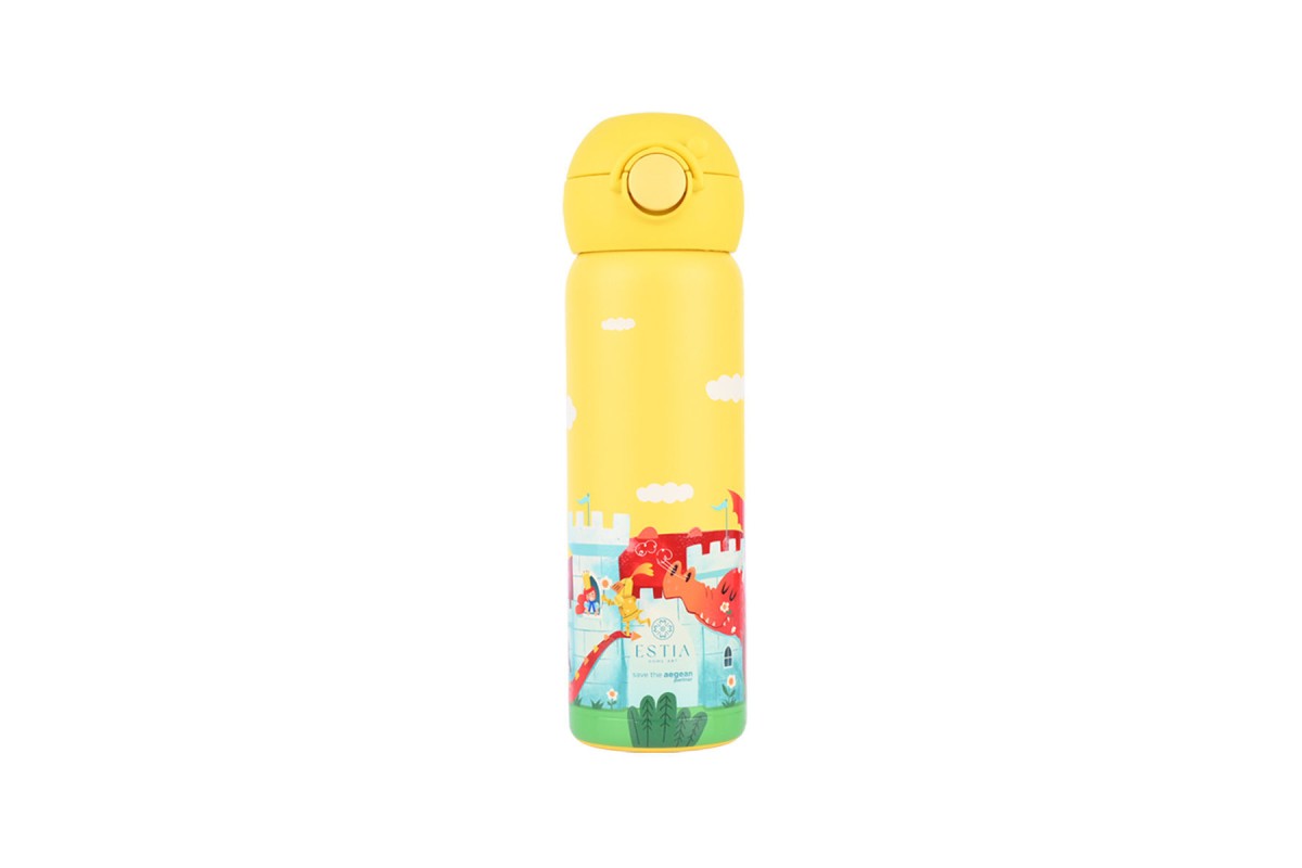 ESTIA ΘΕΡΜΟΣ ΠΑΙΔΙΚΟ WONDER BOTTLE SAVE THE AEGEAN 500ml FORTRESS DRAGON