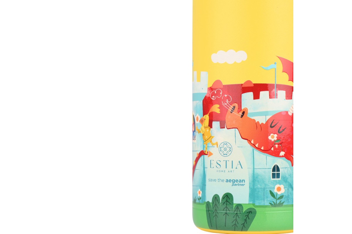 ESTIA ΘΕΡΜΟΣ ΠΑΙΔΙΚΟ WONDER BOTTLE SAVE THE AEGEAN 500ml FORTRESS DRAGON