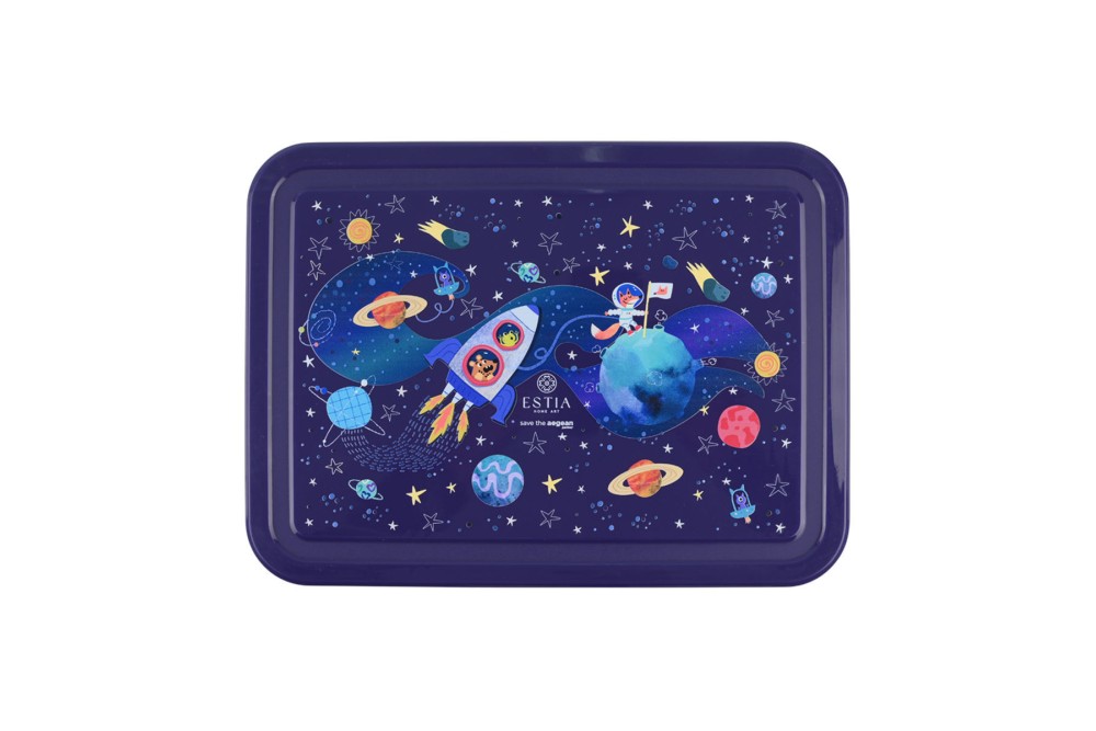 ESTIA ΠΑΙΔΙΚΟ ΦΑΓΗΤΟΔΟΧΕΙΟ SAVE THE AEGEAN 1330ml ΜΕ 5 ΘΗΚΕΣ SOLAR JUMP