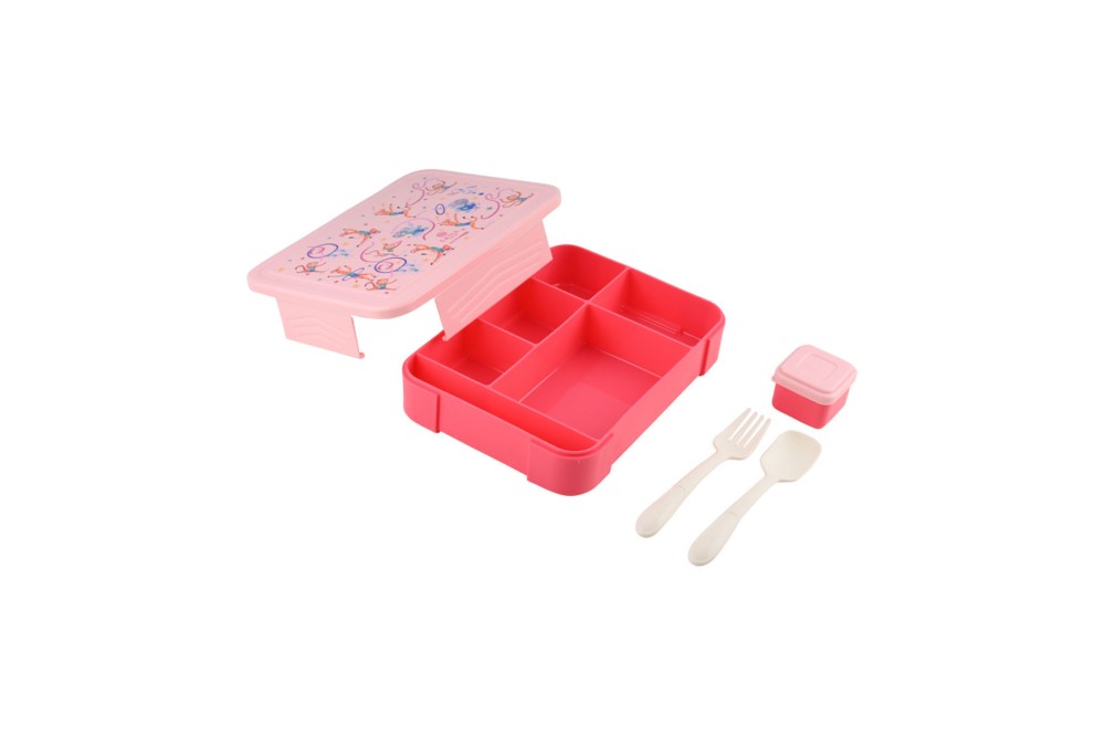 ESTIA ΠΑΙΔΙΚΟ ΦΑΓΗΤΟΔΟΧΕΙΟ SAVE THE AEGEAN 1330ml ΜΕ 5 ΘΗΚΕΣ WILD STUNTS