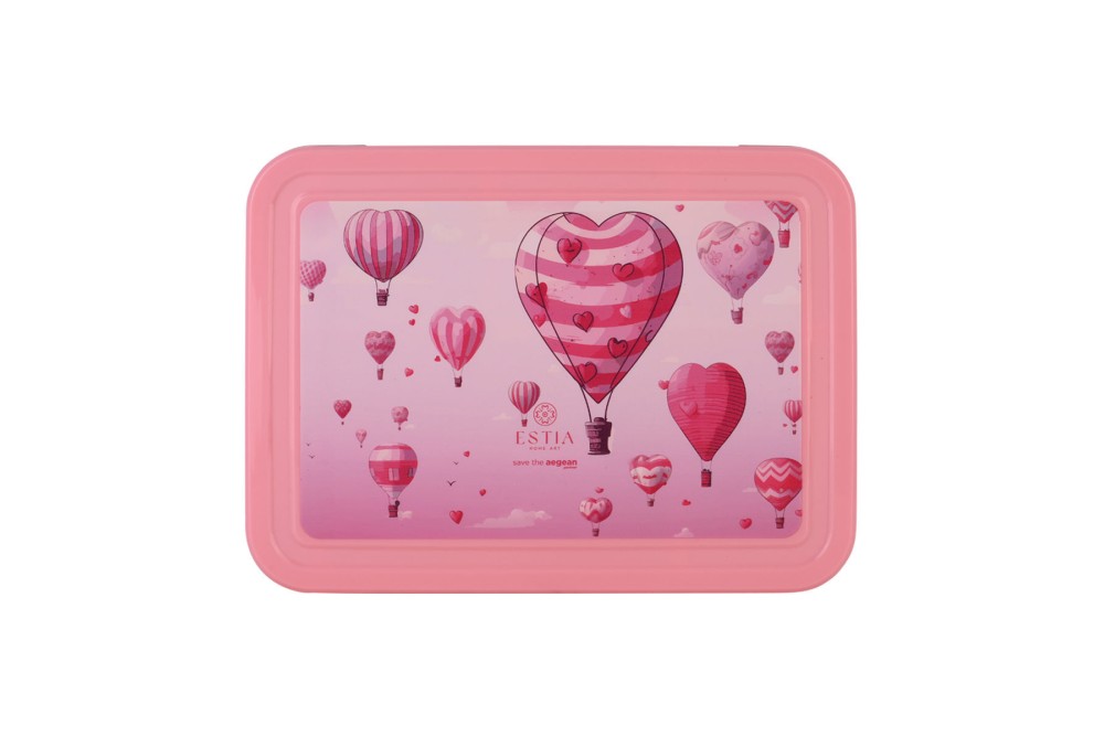 ESTIA ΠΑΙΔΙΚΟ ΦΑΓΗΤΟΔΟΧΕΙΟ SAVE THE AEGEAN 1330ml ΜΕ 5 ΘΗΚΕΣ  LOVE ASCEND