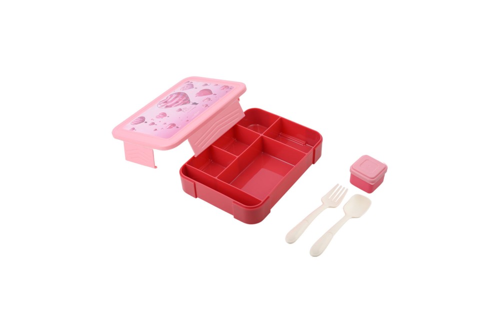 ESTIA ΠΑΙΔΙΚΟ ΦΑΓΗΤΟΔΟΧΕΙΟ SAVE THE AEGEAN 1330ml ΜΕ 5 ΘΗΚΕΣ  LOVE ASCEND