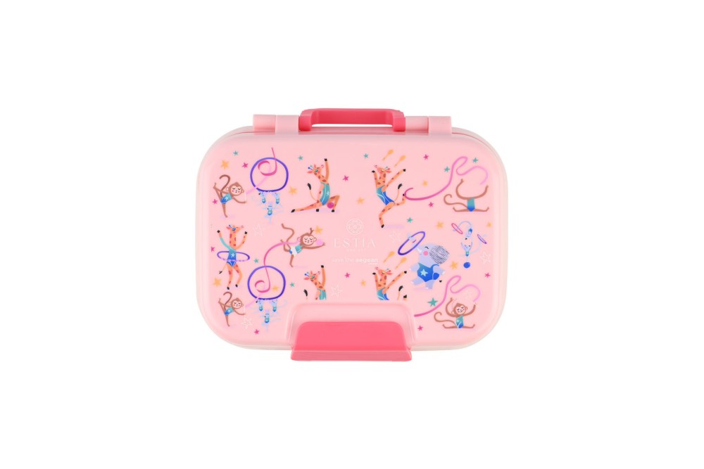 ESTIA ΠΑΙΔΙΚΟ ΦΑΓΗΤΟΔΟΧΕΙΟ SAVE THE AEGEAN 1030ml 2 ΕΠΙΠΕΔΩΝ WILD STUNTS