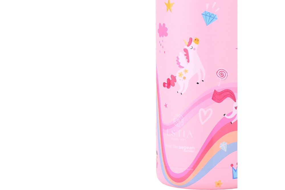 ESTIA ΘΕΡΜΟΣ ΠΑΙΔΙΚΟ WONDER BOTTLE SAVE THE AEGEAN 350ml RAINBOW DREAMS