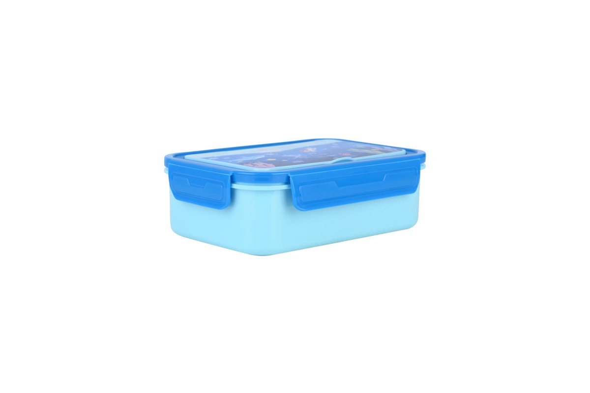 ESTIA ΠΑΙΔΙΚΟ ΦΑΓΗΤΟΔΟΧΕΙΟ SAVE THE AEGEAN 1400ml ΜΕ 3 ΘΗΚΕΣ OCEAN PLAY