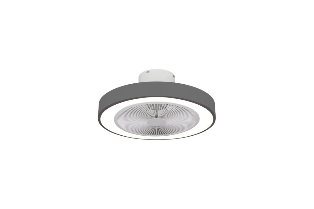 ESTIA ΑΝΕΜΙΣΤΗΡΑΣ ΟΡΟΦΗΣ HALO FLOW 50cm 15w ΜΕ CCT LED ΦΩΤΙΣΜΟ 45W & ΤΗΛΕΧΕΙΡΙΣΤΗΡΙΟ ΓΚΡΙ