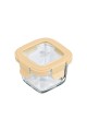 ESTIA ΦΑΓΗΤΟΔΟΧΕΙΟ CLICK&SEAL ΓΥΑΛΙΝΟ 160ml 18.9x14.5x6.7cm ΜΕ ΚΑΠΑΚΙ ΠΛΑΣΤΙΚΟ IVORY