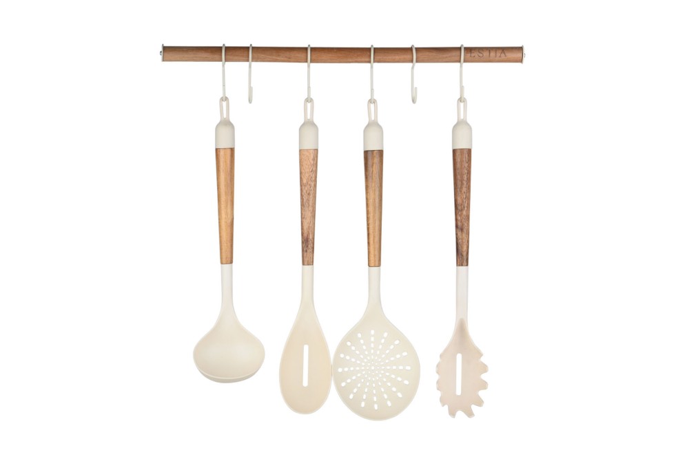 ESTIA ΚΡΕΜΑΣΤΡΑ ΚΟΥΖΙΝΑΣ ALLURE ΕΠΙΤΟΙΧΙΑ ΜΕ ΓΑΝΤΖΟΥΣ 6 ΘΕΣΕΩΝ