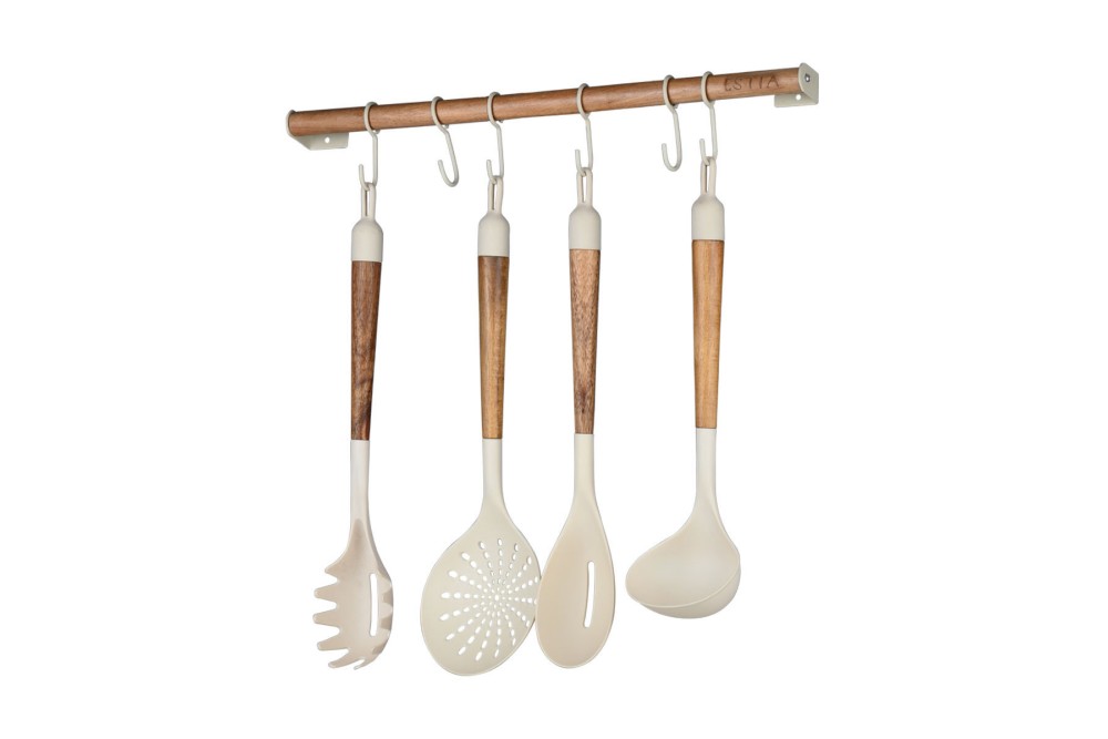 ESTIA ΚΡΕΜΑΣΤΡΑ ΚΟΥΖΙΝΑΣ ALLURE ΕΠΙΤΟΙΧΙΑ ΜΕ ΓΑΝΤΖΟΥΣ 6 ΘΕΣΕΩΝ