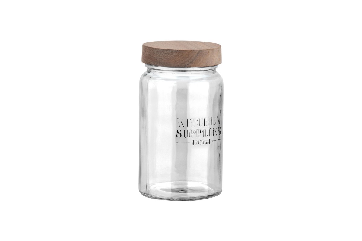ESTIA ΔΟΧΕΙΟ ΑΠΟΘΗΚΕΥΣΗΣ ALLURE ΓΥΑΛΙΝΟ 1000ml 10x10x18cm ESTIA ΔΟΧΕΙΟ ΑΠΟΘΗΚΕΥΣΗΣ ALLURE ΓΥΑΛΙΝΟ 1000ml 10x10x18cm