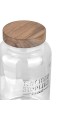 ESTIA ΔΟΧΕΙΟ ΑΠΟΘΗΚΕΥΣΗΣ ALLURE ΓΥΑΛΙΝΟ 2000ml 12x12x21.6cm ESTIA ΔΟΧΕΙΟ ΑΠΟΘΗΚΕΥΣΗΣ ALLURE ΓΥΑΛΙΝΟ 2000ml 12x12x21.6cm