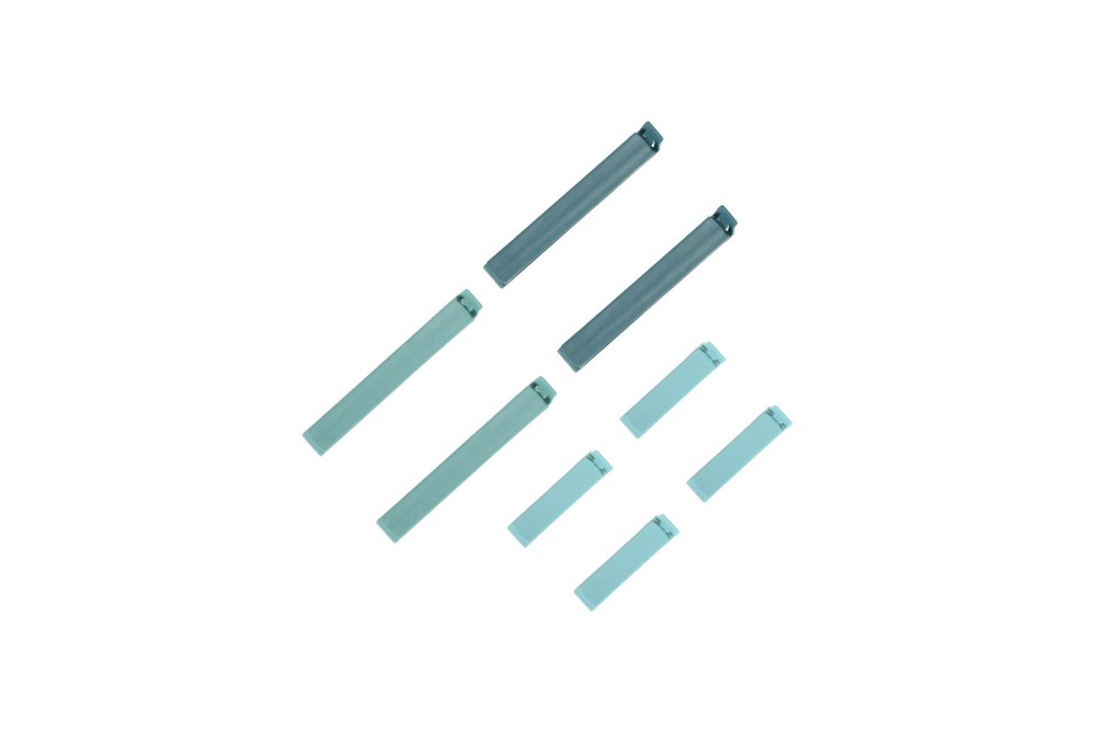 HOMELY ΚΛΙΠ ΓΙΑ ΣΑΚΟΥΛΕΣ ΤΡΟΦΙΜΩΝ 2 ΔΙΑΣΤΑΣΕΩΝ ΜΕΝΤΑ 12ΤΕΜ