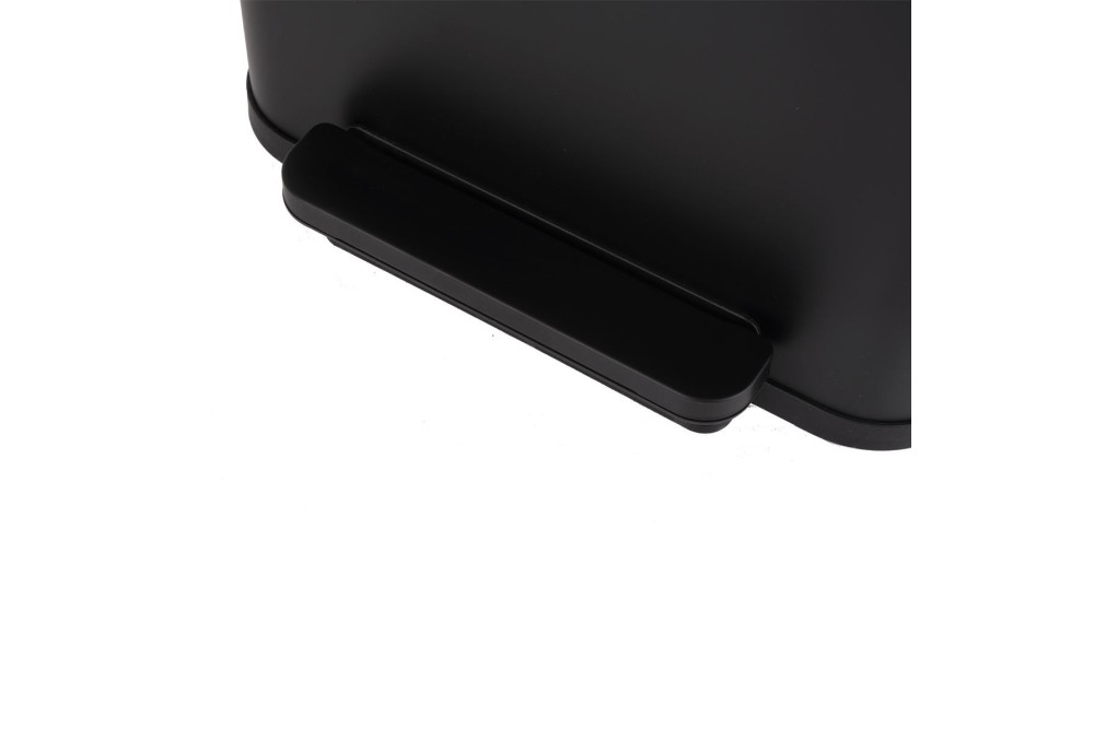 ESTIA ΚΑΔΟΣ ΑΠΟΡΡΙΜΑΤΩΝ FLATOP SOFT CLOSE 70lt ΜΑΤ ΜΑΥΡΟΣ