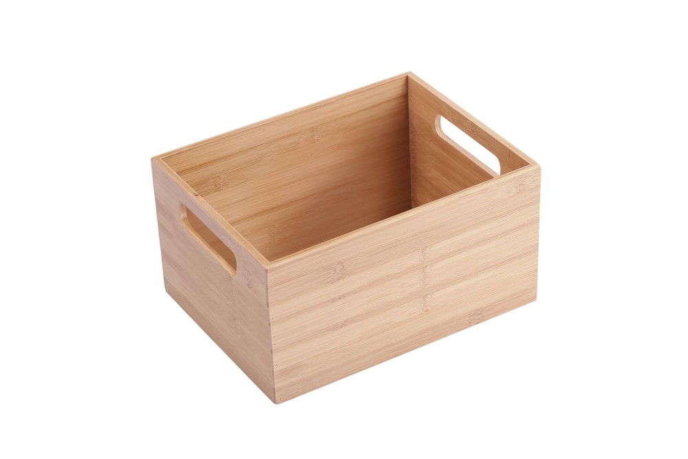 ESTIA ΚΟΥΤΙ ΟΡΓΑΝΩΣΗΣ BAMBOO ESSENTIALS ΜΕ ΛΑΒΕΣ 26x18.5x16.5cm ΣΤΟΙΒΑΖΟΜΕΝΟ