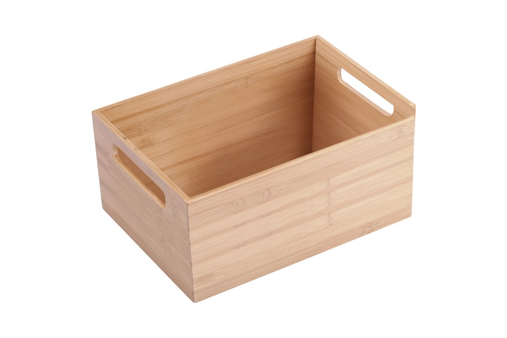 ESTIA ΚΟΥΤΙ ΟΡΓΑΝΩΣΗΣ BAMBOO ESSENTIALS ΜΕ ΛΑΒΕΣ 37x26x16.5cm ΣΤΟΙΒΑΖΟΜΕΝΟ
