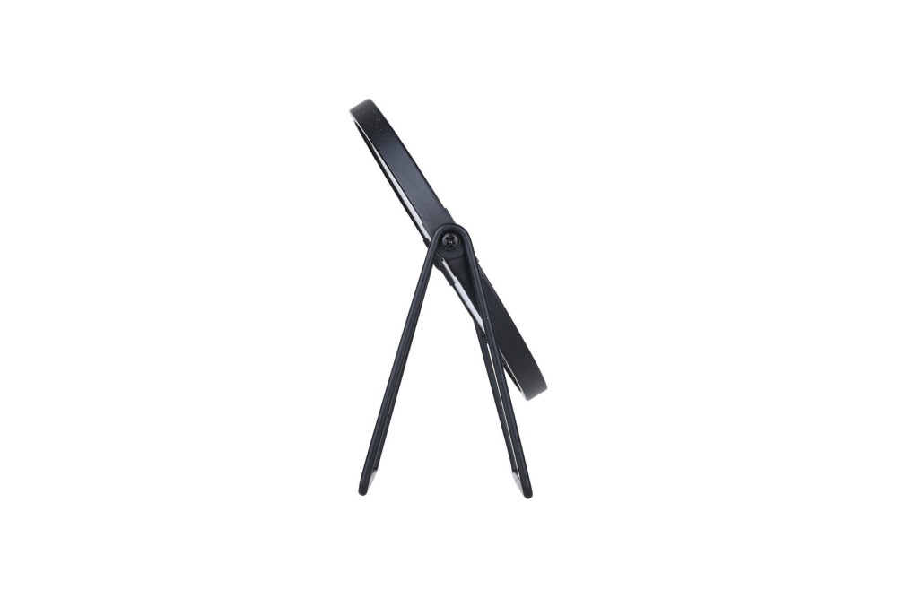 HOMELY ΚΑΘΡΕΠΤΗΣ ΕΠΙΤΡΑΠΕΖΙΟΣ ΜΕ ΜΕΤΑΛΛΙΚΗ ΒΑΣΗ ΜΑΥΡΟΣ