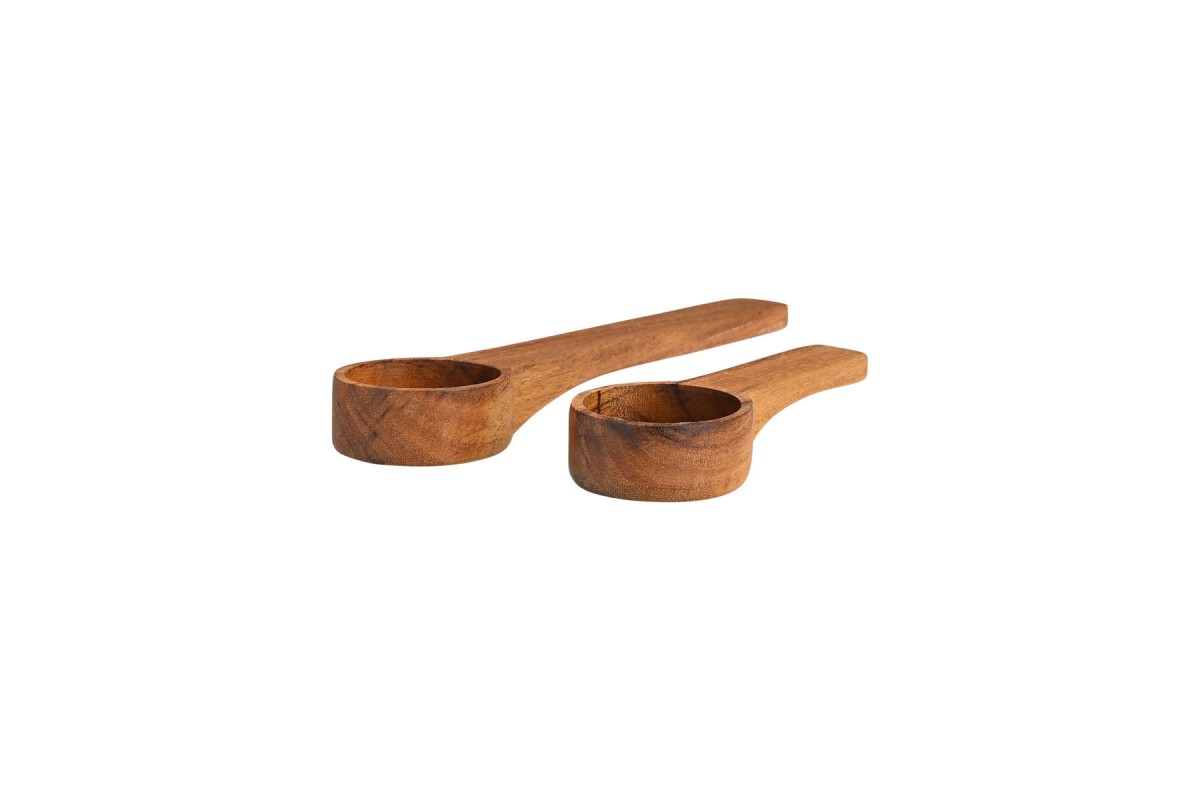 ESTIA ΞΥΛΙΝΗ ΜΕΖΟΥΡΑ ΚΟΥΖΙΝΑΣ ALLURE 16,7CM &10CM ΣΕΤ