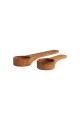 ESTIA ΞΥΛΙΝΗ ΜΕΖΟΥΡΑ ΚΟΥΖΙΝΑΣ ALLURE 16,7CM &10CM ΣΕΤ