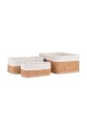 ESTIA ΚΑΛΑΘΙ ΟΡΓΑΝΩΣΗΣ BAMBOO ESSENTIALS ME ΕΠΕΝΔΥΣΗ ΣΕΤ 3ΤΕΜ. ΝΕΑ ΠΛΕΞΗ