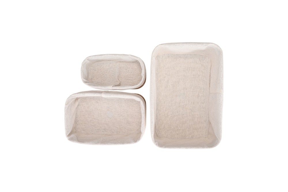 ESTIA ΚΑΛΑΘΙ ΟΡΓΑΝΩΣΗΣ BAMBOO ESSENTIALS ME ΕΠΕΝΔΥΣΗ ΣΕΤ 3ΤΕΜ. ΝΕΑ ΠΛΕΞΗ