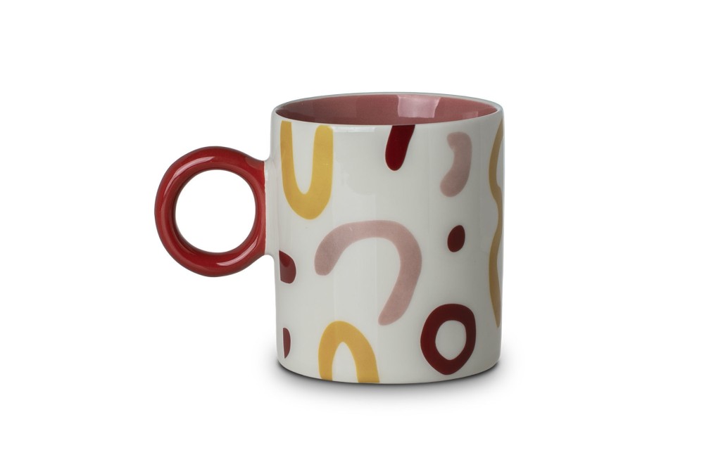 ESTIA ΚΟΥΠΑ MOOD FLOW NEW BONE 450ml ΠΟΛΥΧΡΩΜΗ