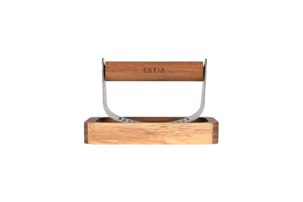 ESTIA ΠΡΕΣΣΑ ΣΚΟΡΔΟΥ ALLURE ΜΕ ΔΙΣΚΑΚΙ 12x7.5x8cm