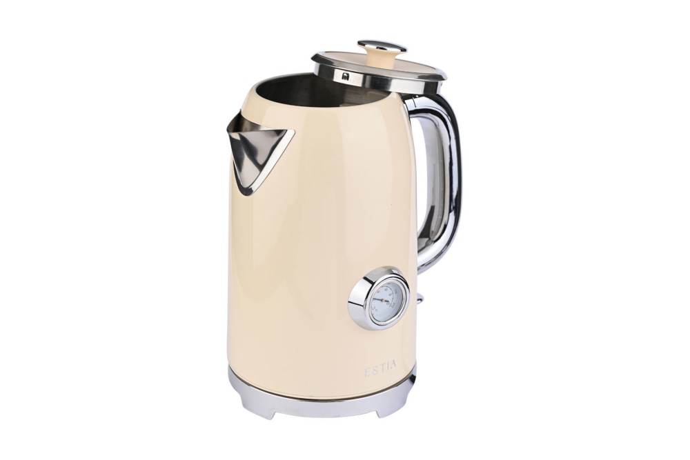 ESTIA ΒΡΑΣΤΗΡΑΣ RETRO EPOQUE ΑΝΟΞΕΙΔΩΤΟΣ 2200w 1.7lt ΚΡΕΜ