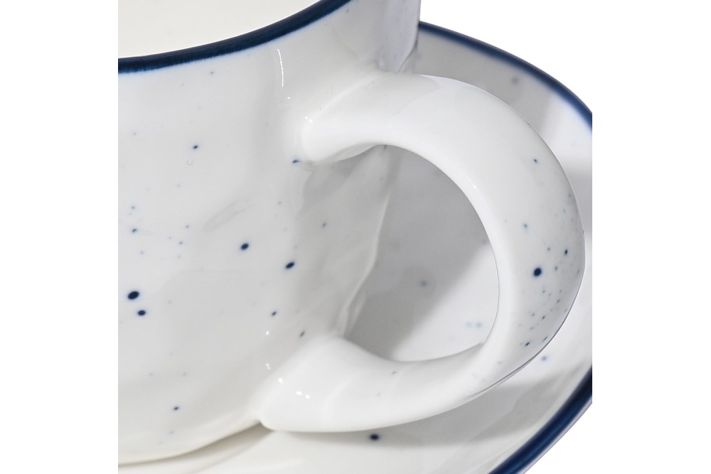 ESTIA ΦΛΥΤΖΑΝΙ ΤΣΑΓΙΟΥ PEBBLES ΠΟΡΣΕΛΑΝΗ 220ml ΜΕ ΠΙΑΤΑΚΙ