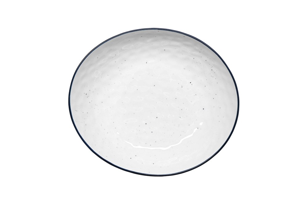 ESTIA ΠΙΑΤΟ ΒΑΘΥ PEBBLES ΠΟΡΣΕΛΑΝΙΝΟ 20cm