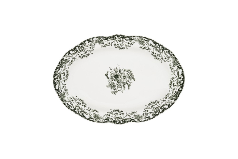 ESTIA ΠΙΑΤΕΛΑ ΟΒΑΛ REVERIE 30cm GREEN