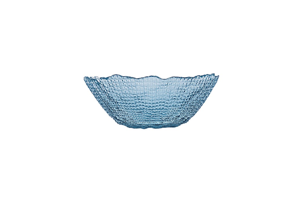 ESTIA ΜΠΟΛ ΓΥΑΛΙΝΟ ROCHE 16x5cm ΜΠΛΕ