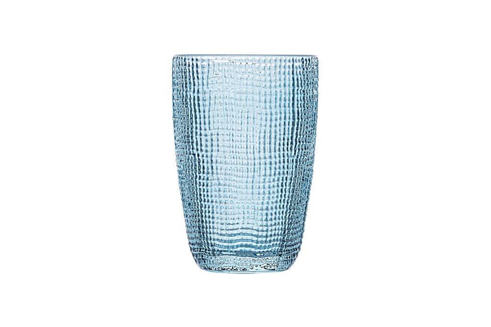 ESTIA ΠΟΤΗΡΙ ΝΕΡΟΥ ΓΥΑΛΙΝΟ ROCHE 415ml ΜΠΛΕ